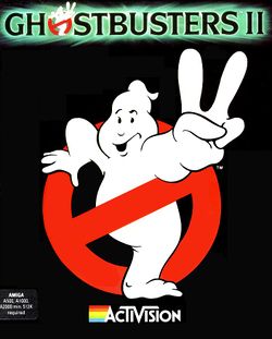 Ghostbusters II box scan