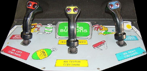 Xenophobe control panel.