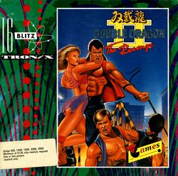 Double Dragon II box scan