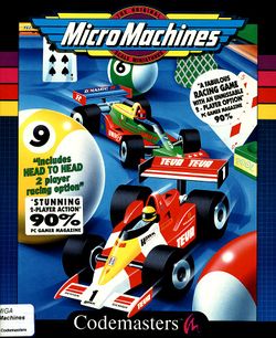 Micro Machines box scan