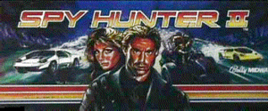 Spy Hunter II marquee.