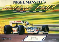 Nigel Mansell's Grand Prix box scan
