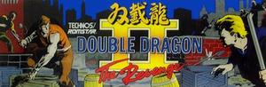 Double Dragon II marquee.