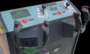 Spy Hunter II control panel.