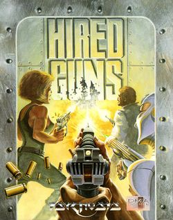 Hired Guns box scan