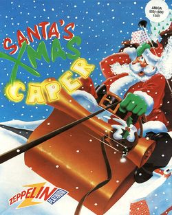 Santa's Xmas Caper box scan