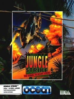 Jungle Strike box scan