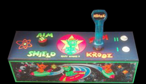 Kozmik Kroozr control panel.