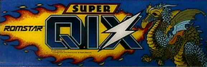 Super Qix marquee.