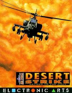 Desert Strike box scan