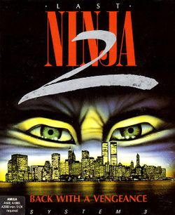 Last Ninja 2 box scan