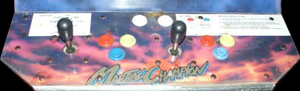 Martial Champion control panel.