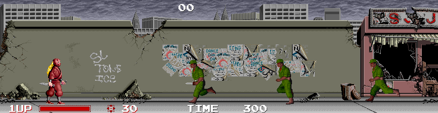 Arcade ingame screen.