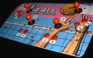 U.S. Championship V'Ball control panel.