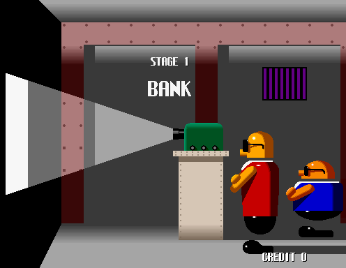 Arcade stage introduction screen.