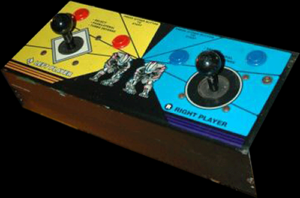 Cyberball control panel.