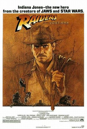 Raiders of the Lost Ark movie poster.