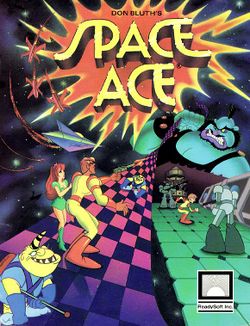 Space Ace Demo box scan