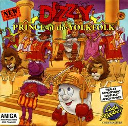 Dizzy Prince of the Yolkfolk box scan