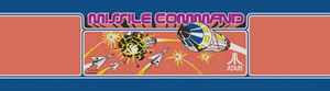 Missile Command marquee.