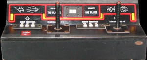 Star Hawk control panel.