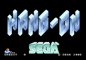 Hang-On title.