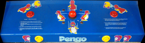 Pengo control panel.