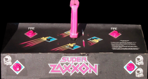 Super Zaxxon control panel.