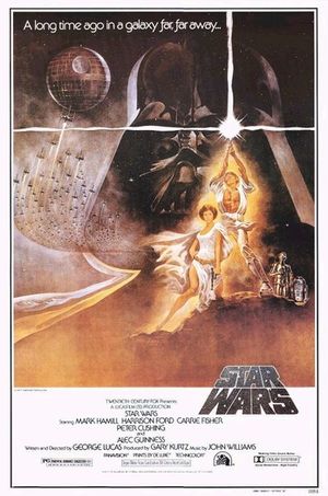 Star Wars: Episode IV - A New Hope movie poster.