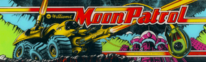 Moon Patrol marquee.