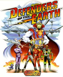 Defenders of the Earth box scan