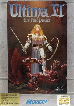 Ultima VI box scan