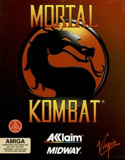 Mortal Kombat box scan