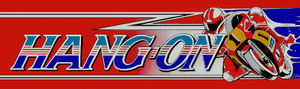 Hang-On marquee.