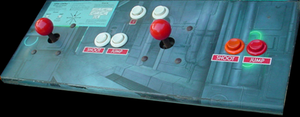 Super Contra control panel.