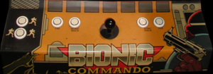 Bionic Commando control panel.