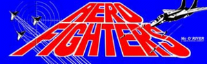 Aero Fighters marquee.