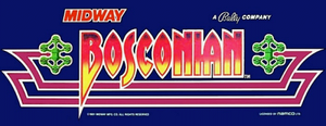 Bosconian marquee.