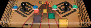 Klax control panel.