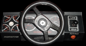 Top Speed control panel.