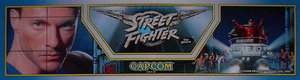 Street Fighter marquee.