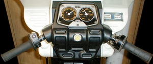 Super Hang-On control panel.