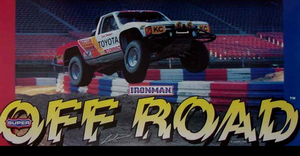 Ironman Ivan Stewart's Super Off-Road marquee.