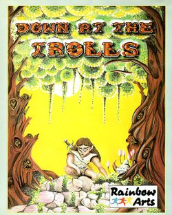 Down at the Trolls box scan