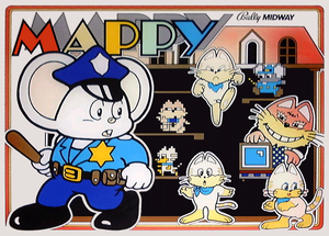 Mappy marquee.