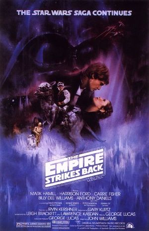Star Wars: Episode V - The Empire Strikes Back movie poster.