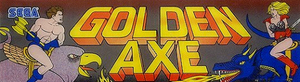 Golden Axe marquee.
