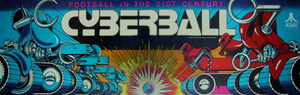 Cyberball marquee.