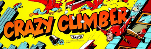 Crazy Climber marquee.