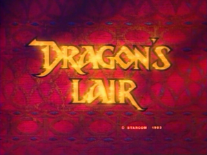 Dragon's Lair title screen.